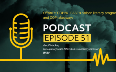 Offsite at COP26 – BASF’s carbon literacy program and COP takeaways
